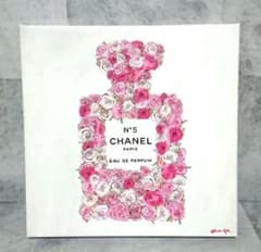 희소 Oliver Gal Number 5 Rose II 캔버스 아트