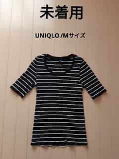 UNIQLO、ユニクロ、ボーダー、リブニット、しましま、ストライプのサムネイル