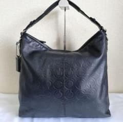 COACH　コーチ　オプアート　シグネチャー　本革　2way ショルダーバッグのサムネイル