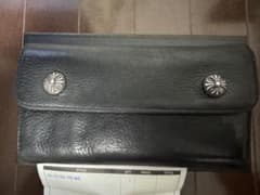 Chrome Hearts クロムハーツ　ウェーブウォレット　インボイス付きのサムネイル