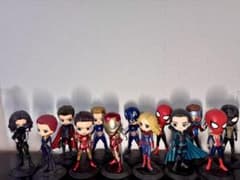 Q posket マーベルフィギュアセットのサムネイル