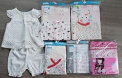 肌着４枚、洋服５枚、ベビーカー用ひんやりシートのサムネイル