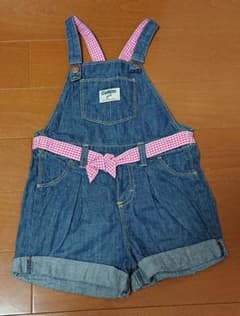 キッズ オーバーオール ショートパンツのサムネイル