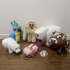 Minecraft ぬいぐるみセット 動物等6種