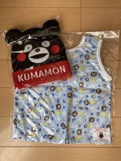くまもん　帽子　ベビーエプロンのサムネイル