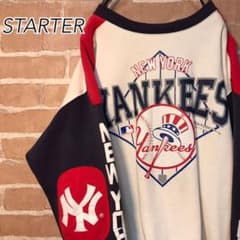 【★古着スターター】【90sファッション】ニューヨークヤンキース　スウェットのサムネイル