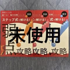 進研ゼミ 選べる！集中攻略シリーズ 国語 英語 数学 3冊セットのサムネイル