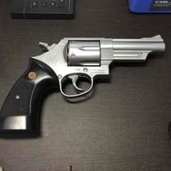 ホップアップエアリボルバー  S&W M19 6インチ 18歳のサムネイル