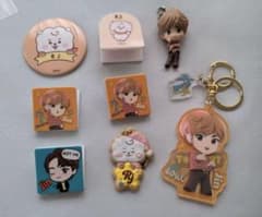 BT21 RJ Jin merchandise bundle (8 items)