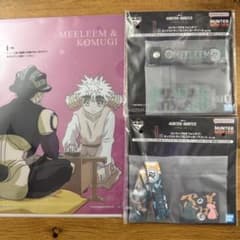 HUNTER × HUNTER 이치 반 쿠지 키메라 안토 메루엠 × 밀 세트 3 점