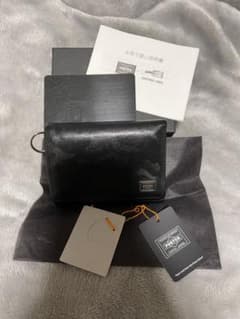 PORTER ブラック迷彩 三つ折り財布　廃盤　カモフラ PORTER ブラック迷彩 三つ折り財布 廃盤 カモフラ - メルカリ