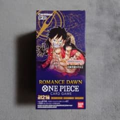 ワンピースカード ROMANCE DAWN ロマンスドーン BOX テープ付き - メルカリ