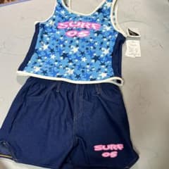 三点セット子供女児水着のサムネイル