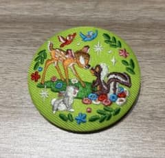 【バンビ】　ディズニー 刺繍缶バッジ 第2弾のサムネイル