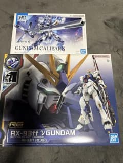 RG RX-93ff νガンダム限定ガンプラガンダムキャリバーンセットオマケ付き RG RX-93ff νガンダム限定ガンプラガンダムキャリバーンセット