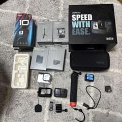 ゴープロ10本体とアクセサリー 純正ハウジング付GoProHERO10BLACKのサムネイル