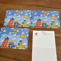 도쿄 디즈니 리조트 토이 스토리 호텔 엽서 4장