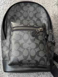 COACH ブラック ショルダーバッグのサムネイル