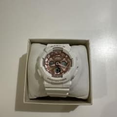 CASIO BABY-G ホワイト×ローズゴールド 腕時計 本体のサムネイル