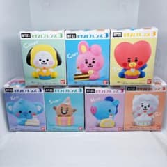 新品未開封 BTS ☆ BT21フレンズ 3 フィギュア 全7種フルコンプ 希少