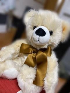 【Steiff】ボビー クリーム 40cm  くまのぬいぐるみのサムネイル