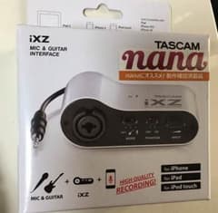 TASCAM iXZ MIC & GUITAR INTERFACE 未開封のサムネイル