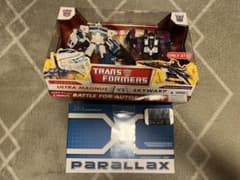 中古品 トランスフォーマー ウルトラマグナス vs スカイワープ ➕アドオンのサムネイル