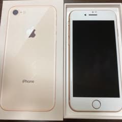 iPhone 8 Gold 64 GB SIMフリーのサムネイル