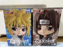 NARUTO Qposket 웨이브 미나토 A 우치하 이타치 B 2체 세트