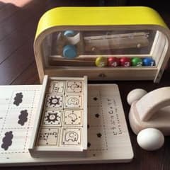子供に優しい木のおもちゃ3点セットのサムネイル