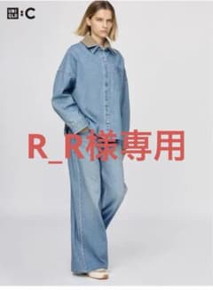 UNIQLO :C ローライズワイドジーンズ+ 61cmのサムネイル
