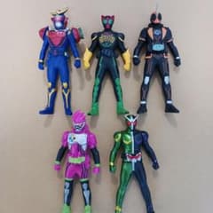 仮面ライダー　フィギュア　5体まとめのサムネイル