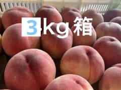 山梨県 桃 3kg箱のサムネイル
