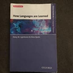 How Languages are Learnedのサムネイル