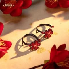 mihoyo 原神 胡桃 印象リング 手作り【新品、未使用】のサムネイル