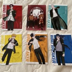 WINDBREAKER TSUTAYA 購入特典 QRコード付き イラストカードのサムネイル