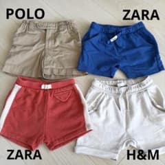ZARA Baby H&M POLO ハーフパンツ まとめ売り 80 90のサムネイル