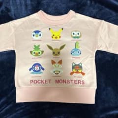 ポケモン　トレーナー　裏起毛のサムネイル