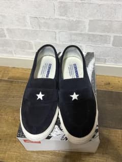 アディクト ONE STAR LOAFER ネイビー 26cm