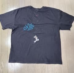 KAOYORINAKAMI Tシャツ ブラック 刺繍 バックプリントのサムネイル