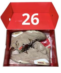 Travis Scott Air Jordan 6 British Khakiのサムネイル