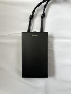 JIL SANDER】《新品未使用》TANGLE PHONE CASE 黒 - メルカリ