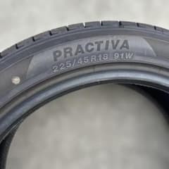 PRACTIVA 225/45R18 夏用タイヤ　2025年　1本(6-30) PRACTIVA 225/45R18 夏用タイヤ 2025年 1本(6-30) - メルカリ