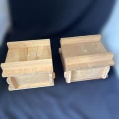 レア 木製 角型セイロ せいろ 昭和レトロ 蒸し器 2個 せいろ蒸し 和