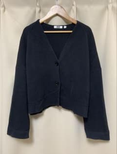 UNIQLO U メリノブレンドショートカーディガン　XLのサムネイル