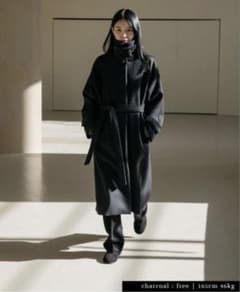 ohotoro dublin coat チャコールのサムネイル