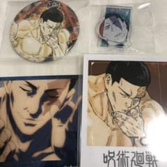 呪術　東堂　原作セット　コレクション缶バッジのサムネイル