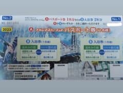 ナガシマスパーランド　パスポート券　1名分のサムネイル