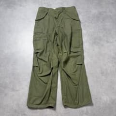 70s 米軍実物 M-65 フィールドカーゴパンツ レーヨン混 S-R - メルカリ