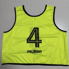 molten トレーニングビブス 蛍光イエロー 4・8・10・5のサムネイル